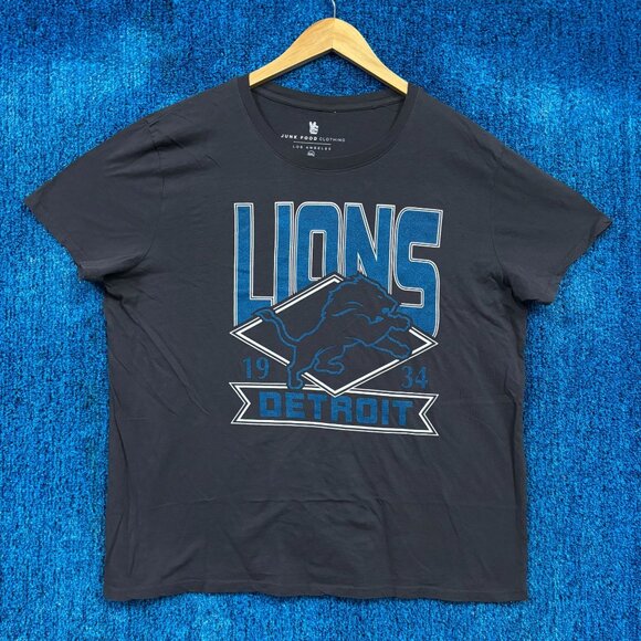Detroit Lions NFL Football Team T-Shirt Size XXL - Picture 1 of 4